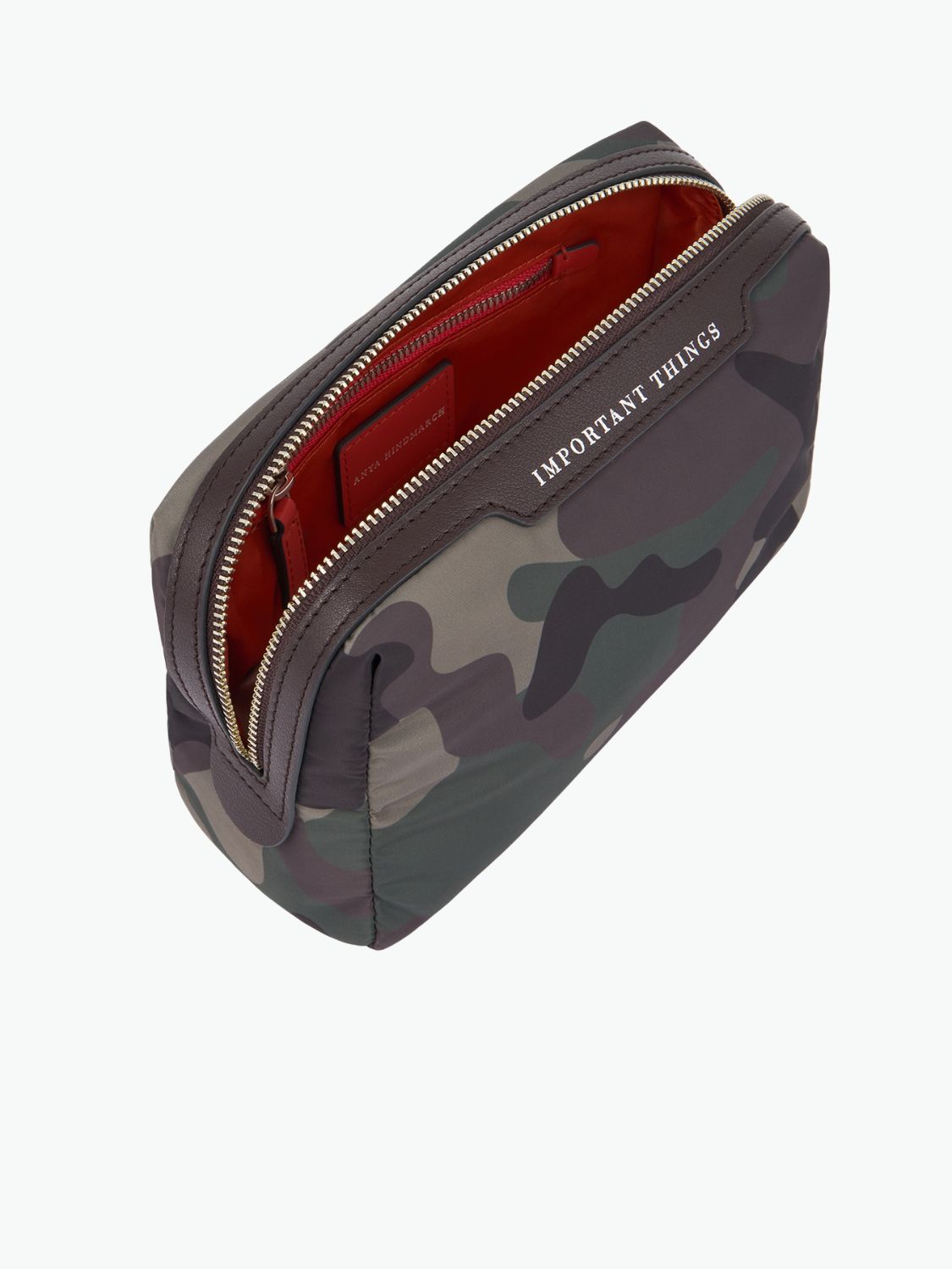 Anya Hindmarch Camouflage Important Things Pouch